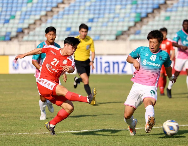 TP HCM vừa có trận hòa đầu tiên tại đấu trường AFC Cup.