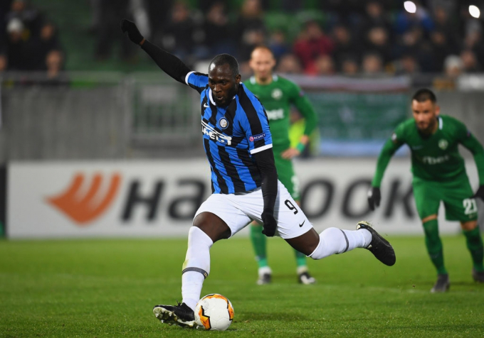Lukaku đang có phong độ cực cao trong màu áo Inter Milan.