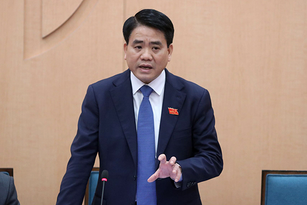 Chủ tịch UBND Thành phố Hà Nội Nguyễn Đức Chung.