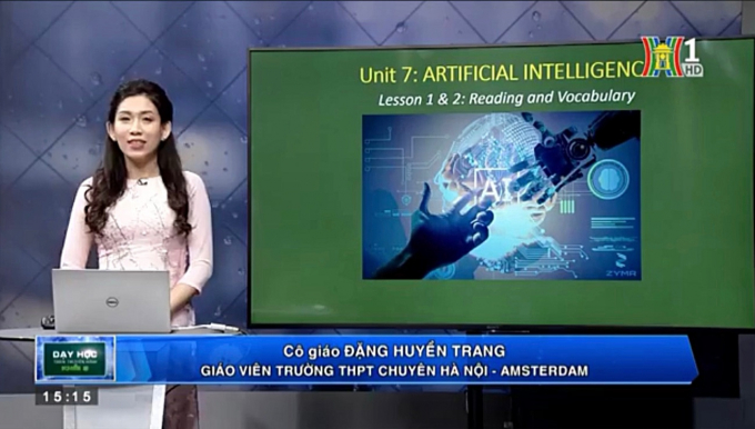 Lịch phát sóng chương trình 'Học trên truyền hình' cho học sinh lớp 9 tại Hà Nội.