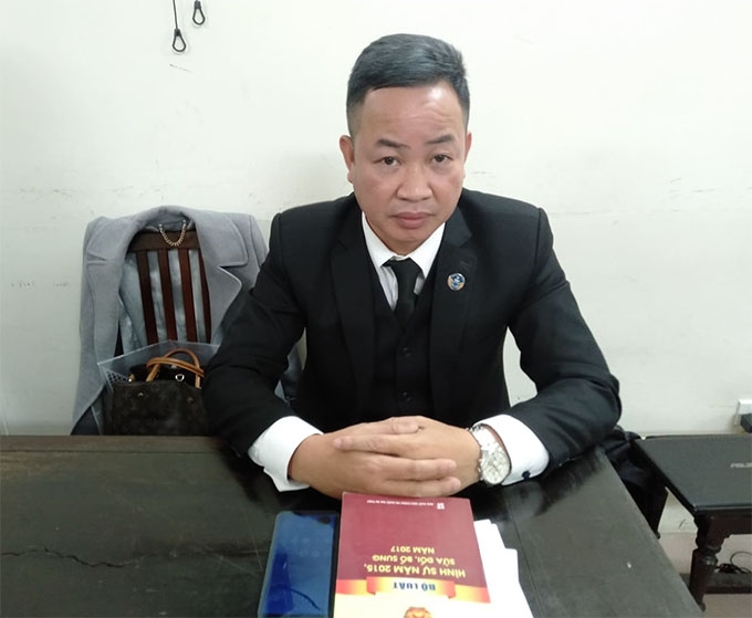 Luật sư Nguyễn Anh Thơm.
