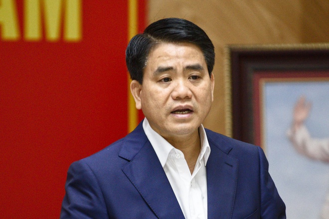 Chủ tịch UBND TP Hà Nội Nguyễn Đức Chung. Ảnh Hải Nam.