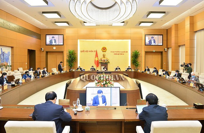 Ủy ban Thường vụ Quốc hội thống nhất kỳ họp thứ 9 sẽ có 1 đợt họp trực tuyến.