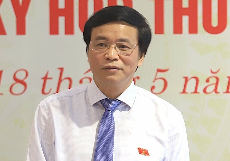 Tổng thư ký Quốc hội Nguyễn Hạnh Phúc. Ảnh: Anh Minh/ Vnexpress.