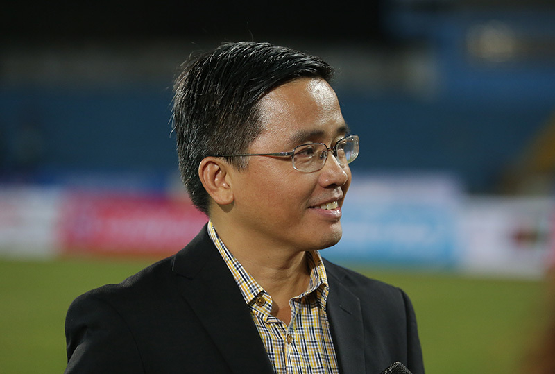 Trưởng đoàn bóng đá của HAGL Nguyễn Tấn Anh.