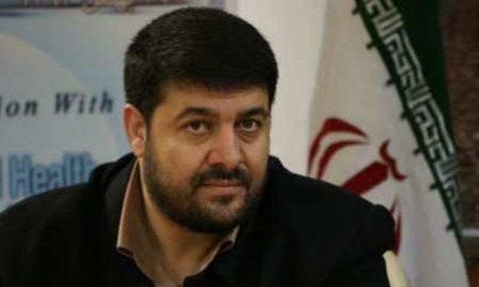 Người đứng đầu cơ quan y tế khẩn cấp Iran Pirhossein Kolivand. Ảnh: IRNA