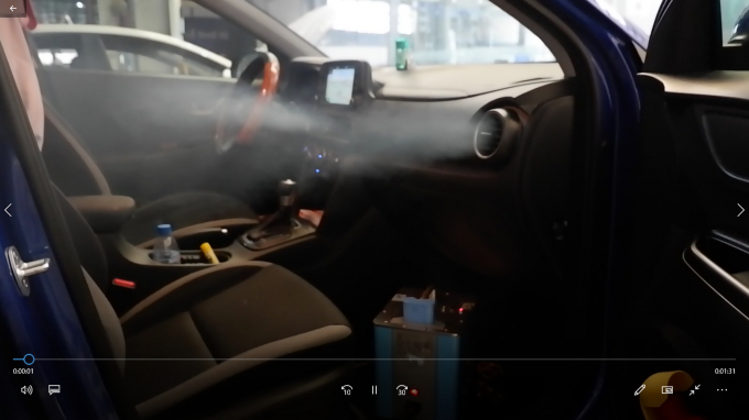 Khử mùi diệt khuẩn Ô tô bằng công nghệ: C-airfog tại Hyundai BRVT chỉ với 400k trong 30 phút.
