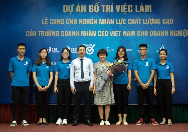 Trường Doanh Nhân CEO Việt Nam đào tạo và cung ứng rất nhiều sinh viên có chất lượng cho doanh nghiệp