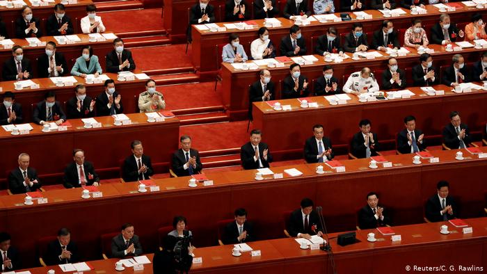 Ủy ban Thường vụ Quốc hội Trung Quốc đã thông qua luật an ninh Hong Kong. Ảnh: Reuters