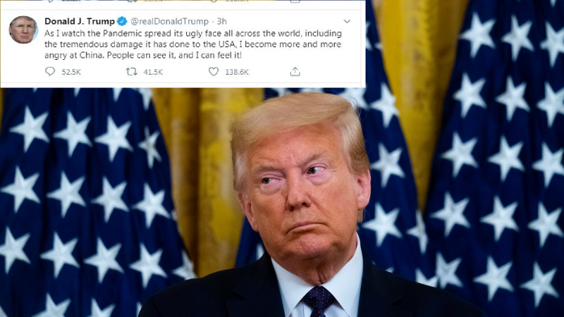 Tổng thống Mỹ Donald Trump lại viết những dòng tweet gây sự chú ý.
