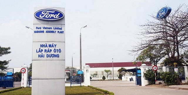 Nhà máy Ford tại Việt Nam tại Hải Dương tạm dừng hoạt động từ 26/3