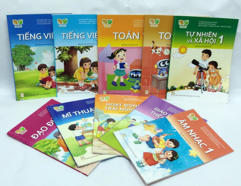 Sách giáo khoa lớp 1 mới vừa được công bố giá cao hơn nhiều giá sách hiện hành.