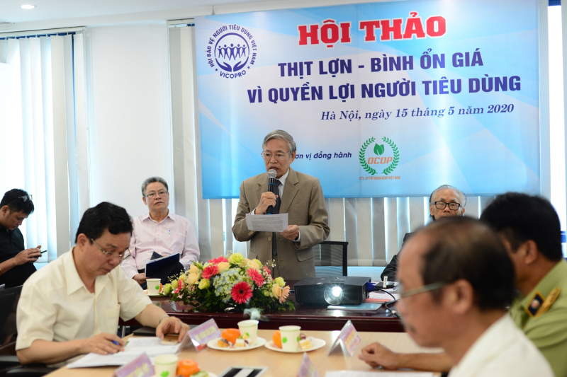 Hội Bảo Vệ người tiêu dùng Việt Nam tổ chức Hội thảo “Thịt lợn – Bình ổn giá vì quyền lợi người tiêu dùng”