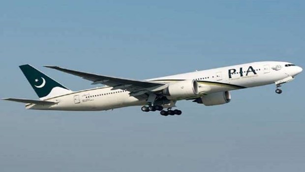 Máy bay của hãng hàng không Pakistan PIA. (Nguồn: jedennews.com)
