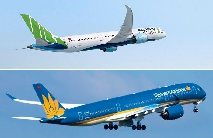Đều là doanh nghiệp chịu ảnh hưởng lớn từ dịch Covid-19 nhưng Vietnam Airlines và Bamboo Airways đều tuyên bố kế hoạch chi lớn để mua sắm máy bay, động cơ tàu bay.