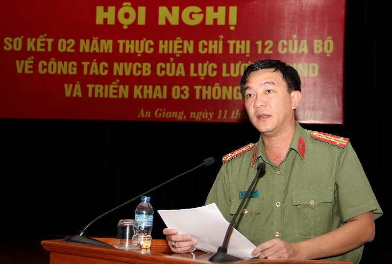Đại tá Lâm Minh Hồng, Giám đốc Công an Long An