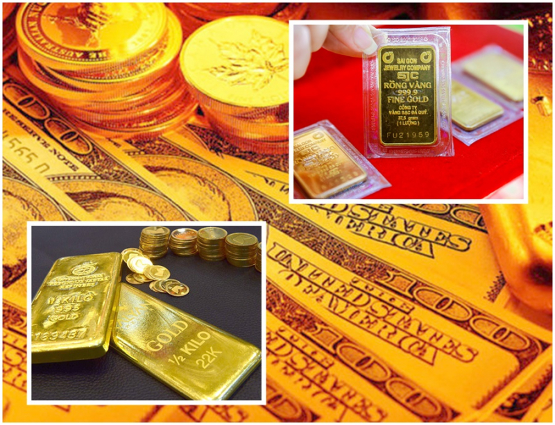 Giá vàng hôm nay, giá vàng 9999 nhảy múa, vàng SJC lại giảm mạnh, dòng tiền chảy từ vàng sang Bitcoin?