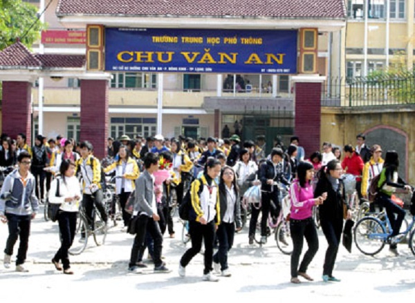 Điểm chuẩn lớp 10 trường Chuyên Chu Văn An tỉnh Lạng Sơn năm 2020