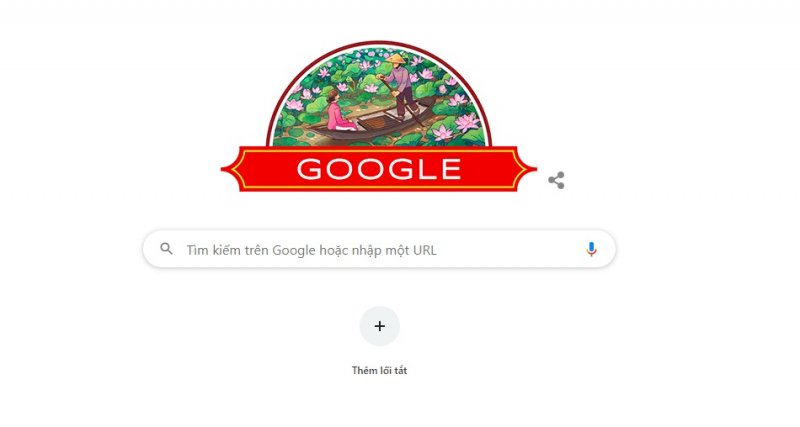 Google doodle trưng 'áo mới' nhân Ngày Quốc khánh Việt Nam 2/9