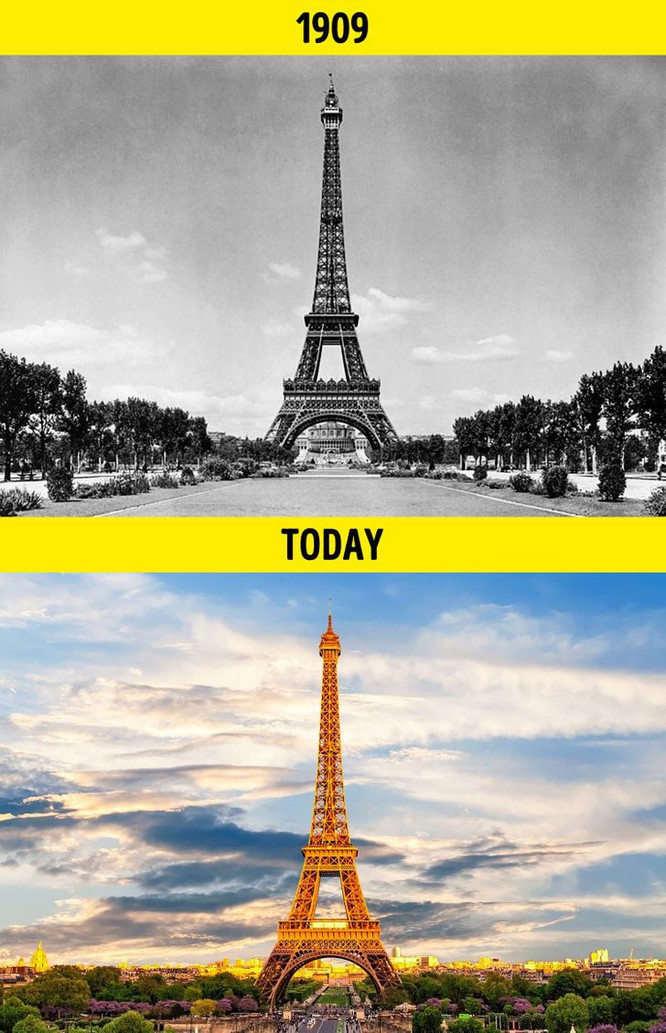 Tháp Eiffel qua 100 năm vẫn sừng sững