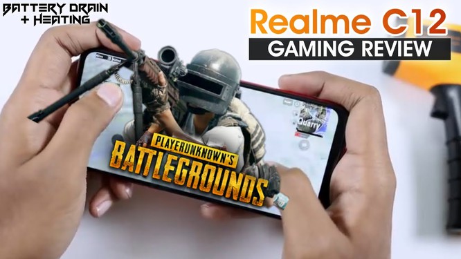 Khả năng gaming của Realme C12 không thực sự tốt (Ảnh: Youtube)