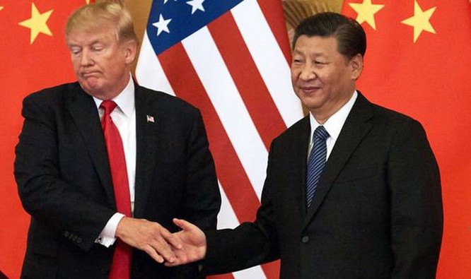 Tổng thống Mỹ Donald Trump và Chủ tịch Trung Quốc Tập Cận Bình. Ảnh: Nikkei