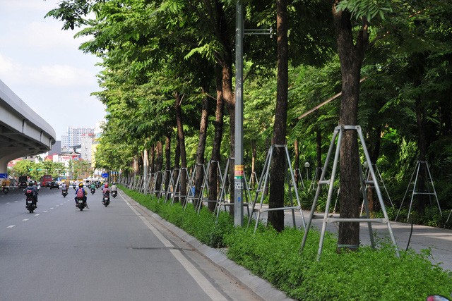  Đoạn vỉa hè này chính là điểm nhấn nổi bật của toàn bộ đường Phạm Văn Đồng.
