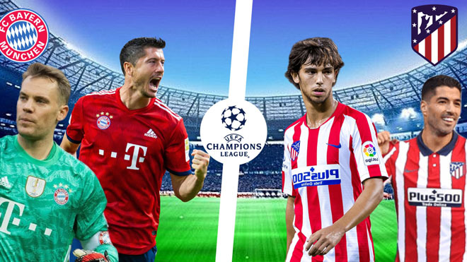 Trực tiếp Bayern Munich - Atletico Madrid, 2h, ngày 22/10, vòng bảng Cúp C1 2020/21.