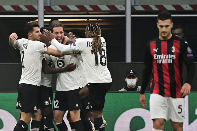 AC Milan vs Lille - Kết quả bóng đá Europa League Cú hat-trick của tiền vệ sinh năm 1997 Yusuf Yazıcı đã giúp Lille có được chiến thắng ấn tượng 3-0 trước chủ nhà AC Milan.