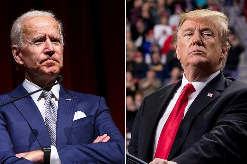 Kết quả bầu cử chính thức của các bang xác nhận, ông Biden (trái) đã đánh bại đương kim Tổng thống Trump trong cuộc tổng tuyển cử 2020. Ảnh: Guardian