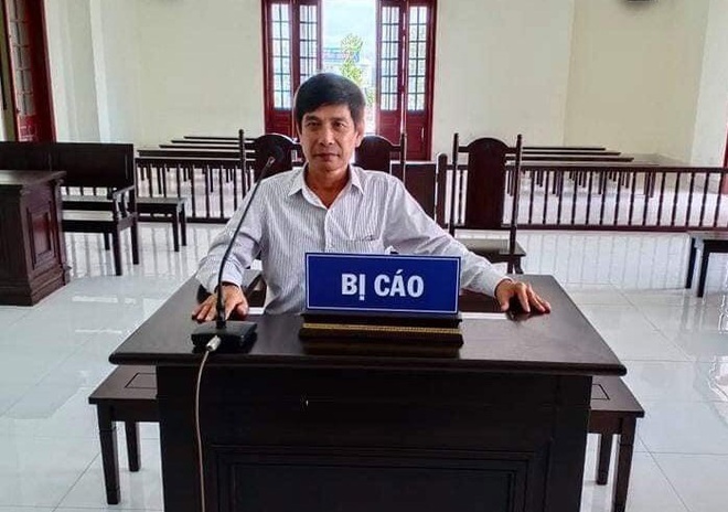 Sau phiên phúc thẩm, ông Phước tự tử tại trụ sở TAND tỉnh Bình Phước. Ảnh: Dương Vĩnh Tuyến.