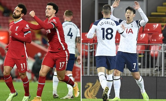 kết quả bóng đá Liverpool - Tottenham, vòng 13 Ngoại hạng Anh