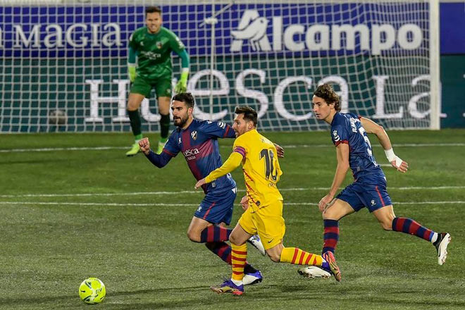 Kết quả bóng đá, Huesca - Barcelona, vòng 17 La Liga