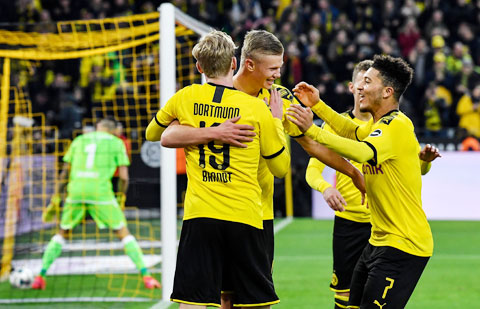 Kết quả M'Gladbach vs Dortmund vòng 18 Bundesliga