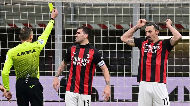 Inter vs AC Milan gặp nhau tứ kết Coppa Italia 2020/21. Ibrahimovic từ người hùng mở tỷ số trở thành tội đồ.