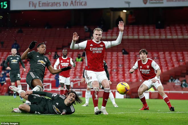 Arsenal vs MU, vòng 21 giải Ngoại hạng Anh