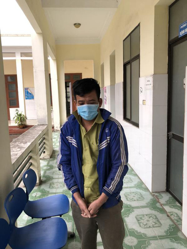 Trương Văn Luận tại trạm y tế xã Đại Bản