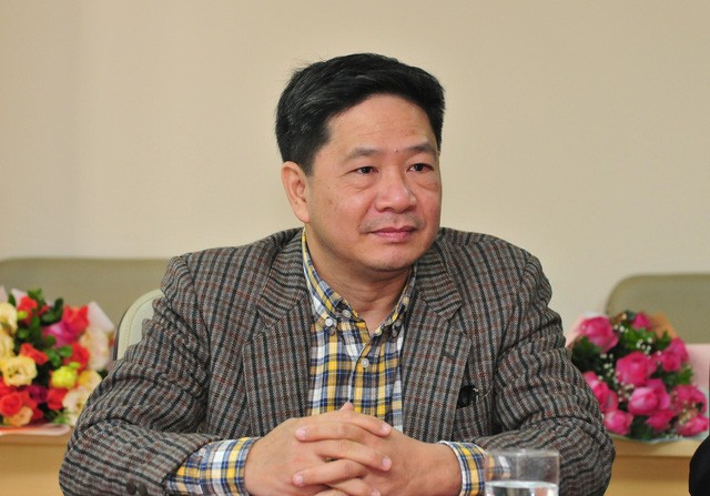 TS Đinh Huy Dương, Vụ trưởng Vụ Truyền thông – Giáo dục (Tổng cục Dân số, Bộ Y tế). Ảnh: Chí Cường