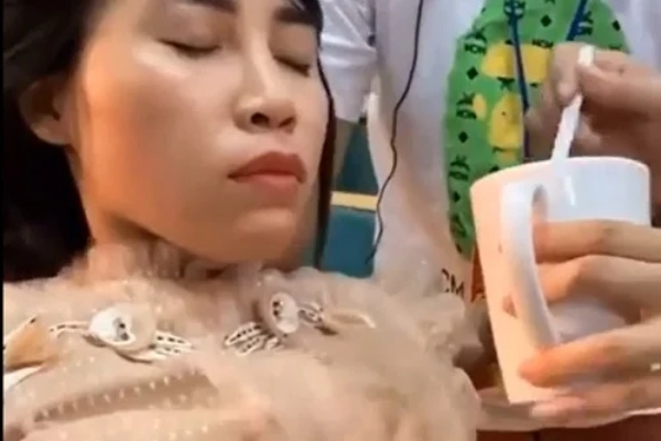 Youtuber Thơ Nguyễn nhập viện truyền nước sau clip 'xin vía búp bê'