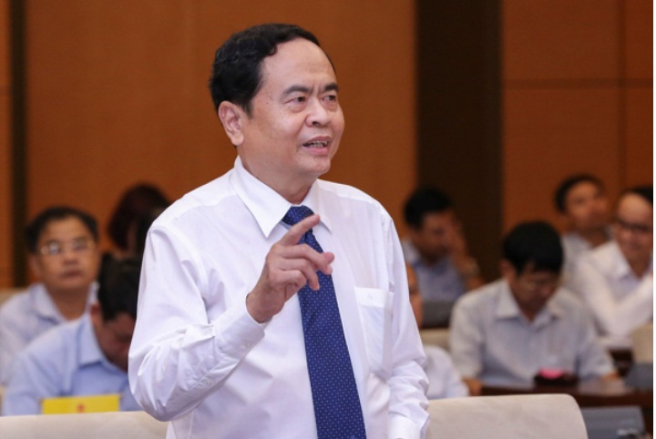 Ủy viên Bộ Chính trị Trần Thanh Mẫn, Chủ tịch Uỷ ban Trung ương Mặt trận Tổ quốc Việt Nam