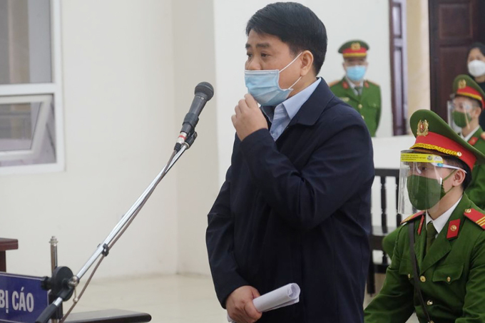 Nói lời sau cùng ở tòa, ông Nguyễn Đức Chung biện bạch 'làm vì lợi ích chung của thành phố'