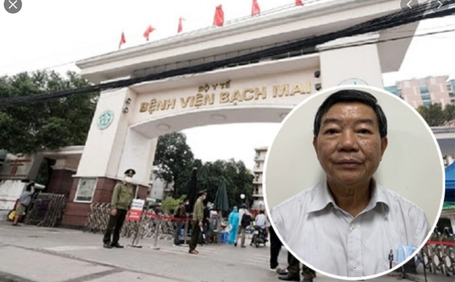 Ông Nguyễn Quốc Anh, cựu Giám đốc Bệnh viện Bạch Mai, bị tuyên án 5 năm tù.