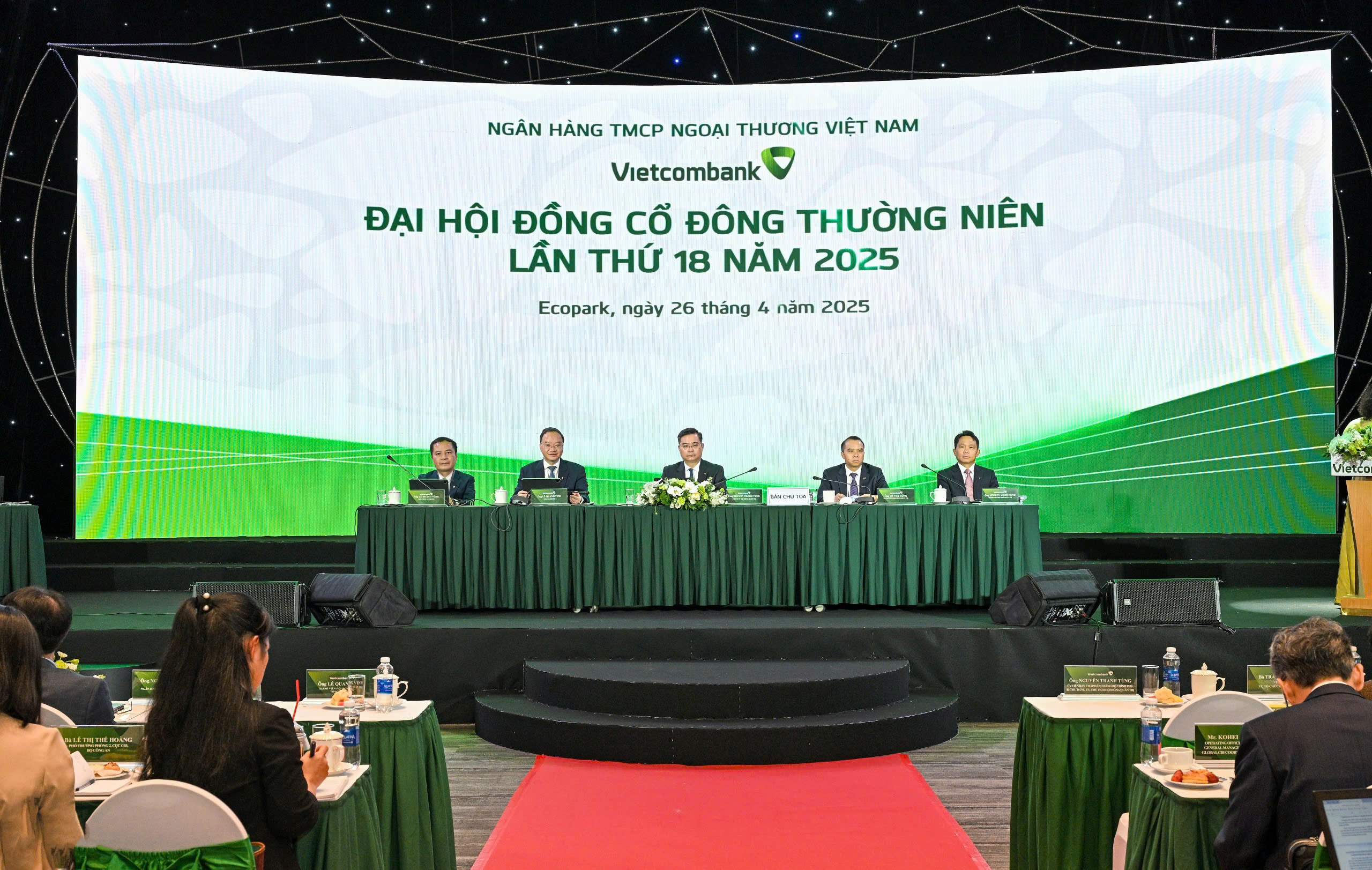 ĐHĐCĐ Vietcombank 2025: thông qua kế hoạch phát hành hơn 543 triệu cổ phiếu riêng lẻ, bầu bổ sung thành viên HĐQT, Ban Kiểm soát - 1