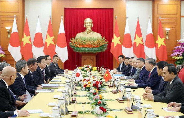 Tổng Bí thư Tô Lâm hội kiến Thủ tướng Nhật Bản- Ảnh 2.