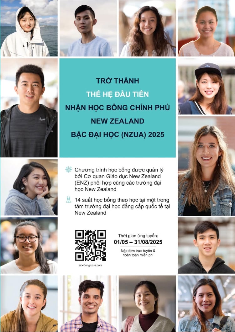 Học bổng chính phủ New Zealand bậc đại học bắt đầu nhận hồ sơ từ ngày 1/5 - 2