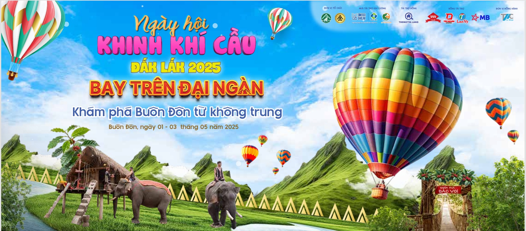 Nhiều chương trình hấp dẫn chờ đón du khách tại Đắk Lắk dịp lễ 30/4 - 2