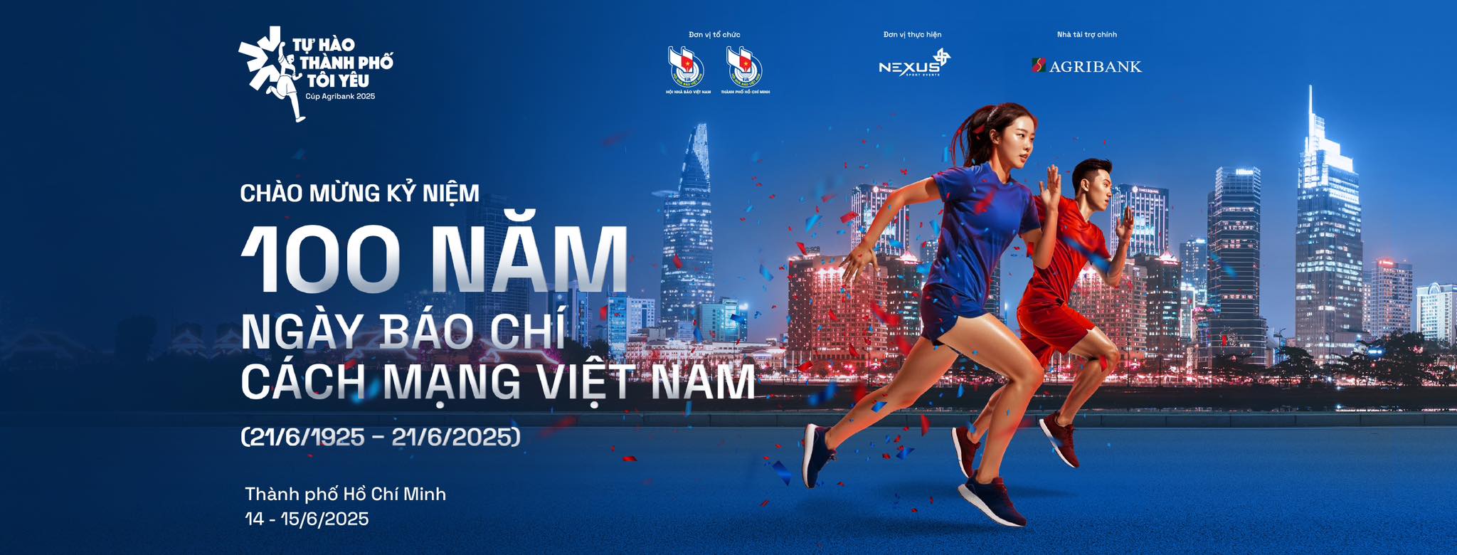 Giải đi bộ - chạy bộ “Tự hào Thành phố tôi yêu” Cúp Agribank 2025 tại TP.HCM - 1