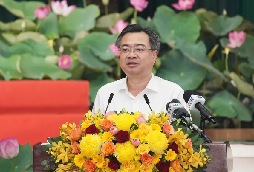 Tổng Bí thư Tô Lâm làm việc với Ban Thường vụ Thành ủy TPHCM, Bình Dương và Bà Rịa - Vũng Tàu - 2