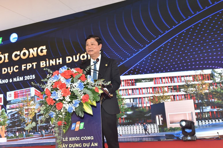 Phó Thủ tướng Mai Văn Chính dự Lễ khởi công Tổ hợp giáo dục FPT tại Bình Dương- Ảnh 3.