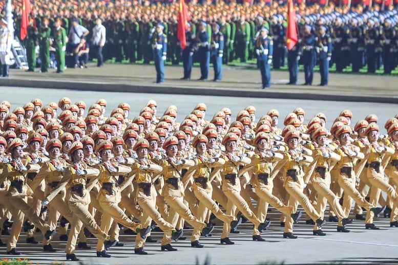 Sơ duyệt Diễu binh, diễu hành A80: Thể hiện khí thế hào hùng, sức mạnh của lực lượng vũ trang nhân dân- Ảnh 6.